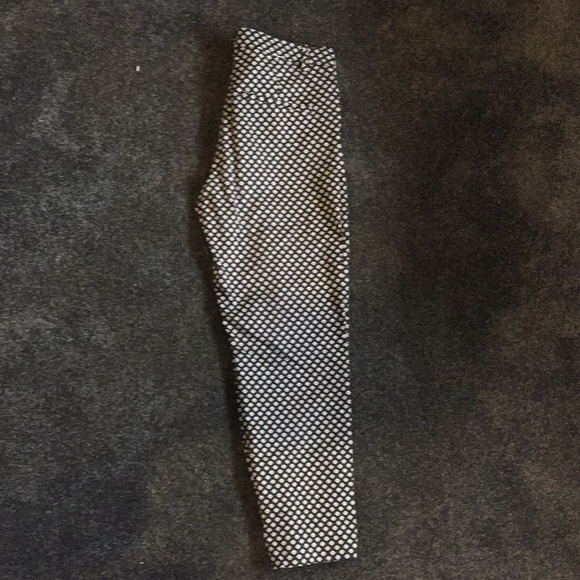 H&M Tailored trousers blue pattern stretch - Picture 3 of 8